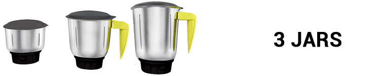 Havells CAPTURE Mixer Grinder With 3 Jars