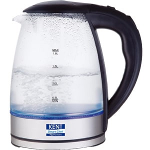 KENT Elegant Electric Glass Kettle