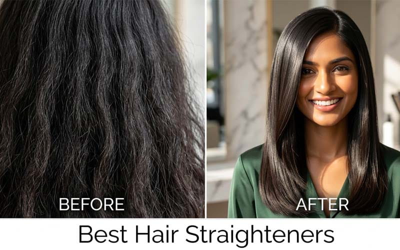 6 Best Hair Straighteners in India for Frizzy, Curly & Thick Hair | Expert Reviews