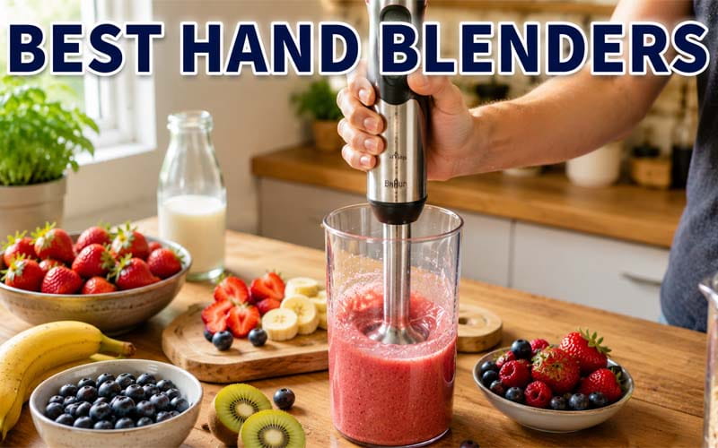6 Best Hand Blenders (2026): Budget to Powerful Picks for Every Kitchen