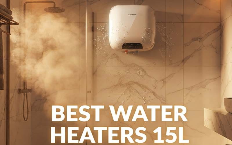 5 Best 15L Water Heaters (Geysers) 2026 | BEE 5-Star Compact Geysers