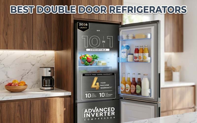 Best Double Door Refrigerators 2026: Convertible Cooling, Lower Bills